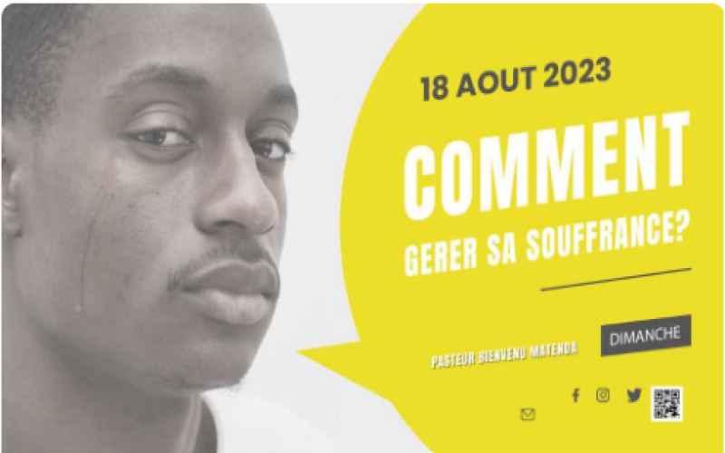 COMMENT GERER SA SOUFFRANCE?