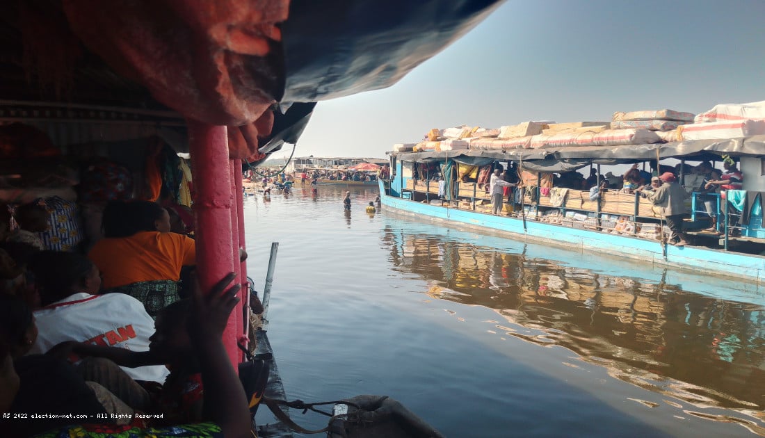 Maniema : cacophonie autour du bilan du naufrage d'une baleinière sur le fleuve Congo à Kindu