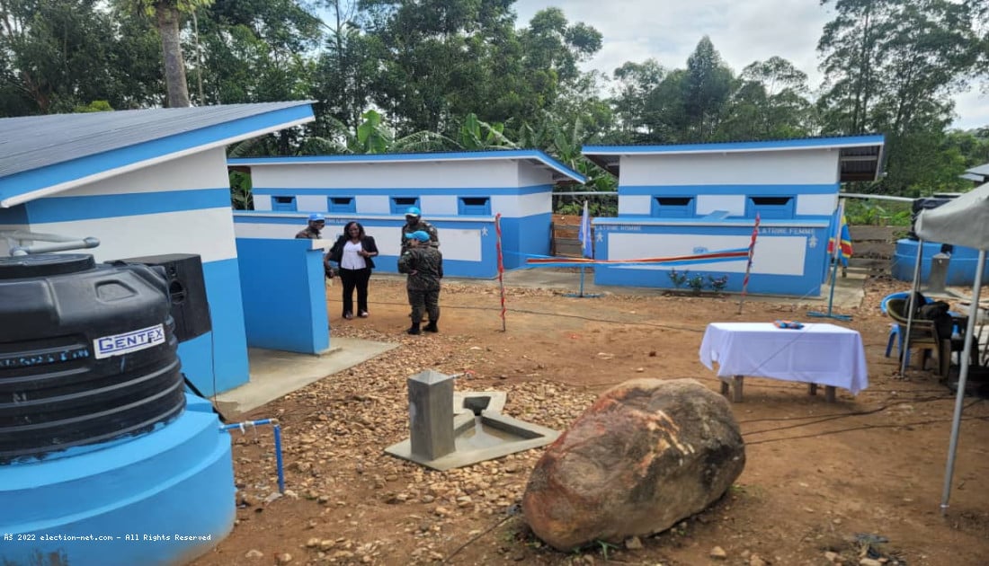 Beni : la Monusco dote une école de nouvelles installations sanitaires à Mayi-Moya