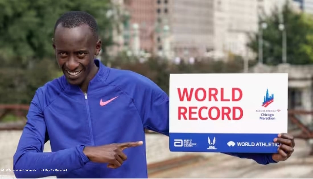 Athlétisme le Kényan Kelvin Kiptum pulvérise le record du monde du