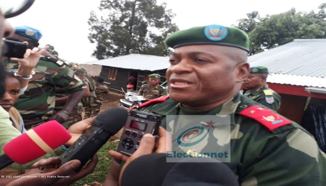 Nord-Kivu : Gén. Fall Sikabwe, nouveau coordonnateur des opérations militaires