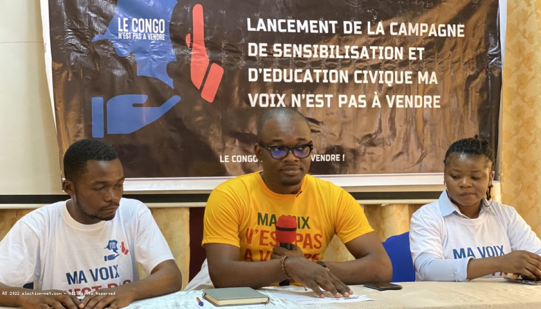 RDC : “ma voix n’est pas à vendre”, nouvelle campagne lancée pour l'éducation électorale