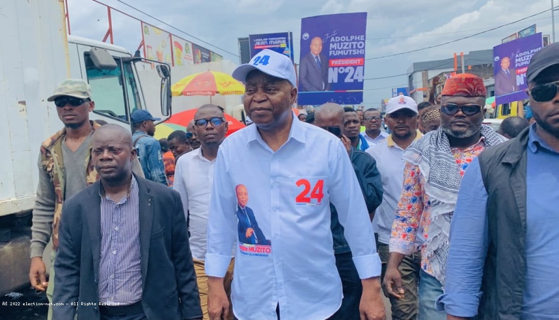 RDC/Présidentielle : Adolphe Muzito lance sa campagne électorale à Kinshasa