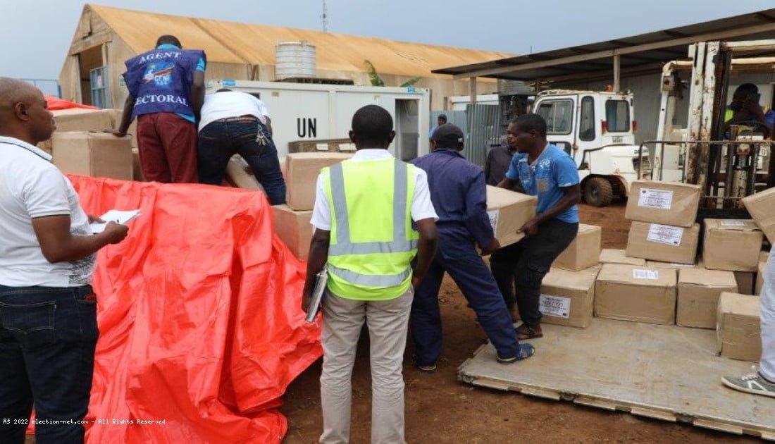 Nord-Kivu : acheminement de six tonnes de matériels de la CENI par la MONUSCO à Beni