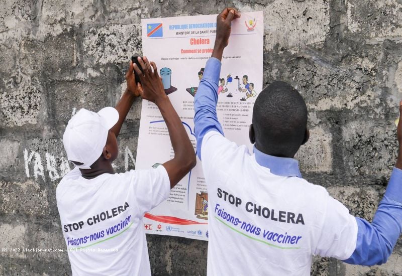 RDC: voici les Provinces les plus touchées par le Choléra