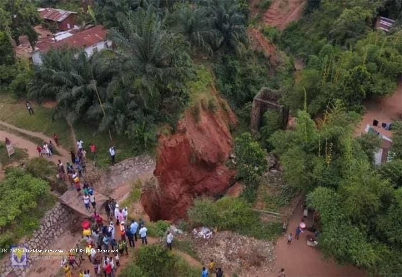 Mbuji-Mayi : le ravin Tshiala menace le quartier Beena Mbobu