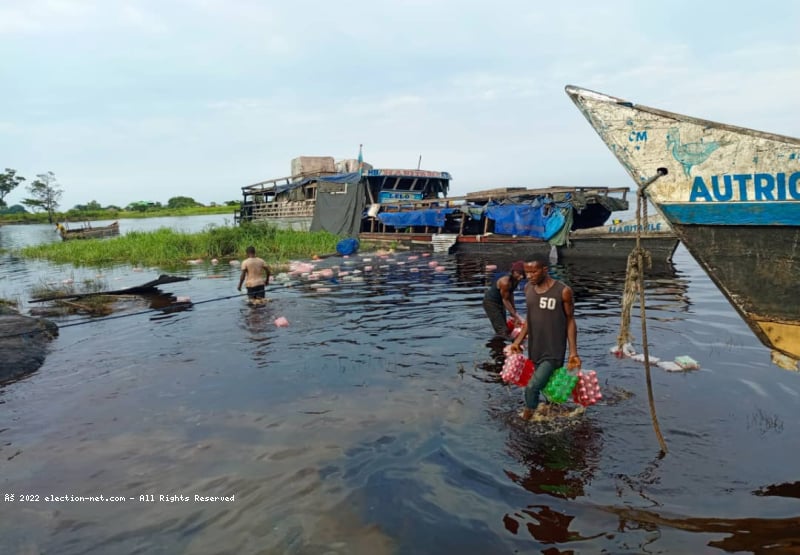 RDC : un naufrage évité de justesse sur le lac mai-ndombe