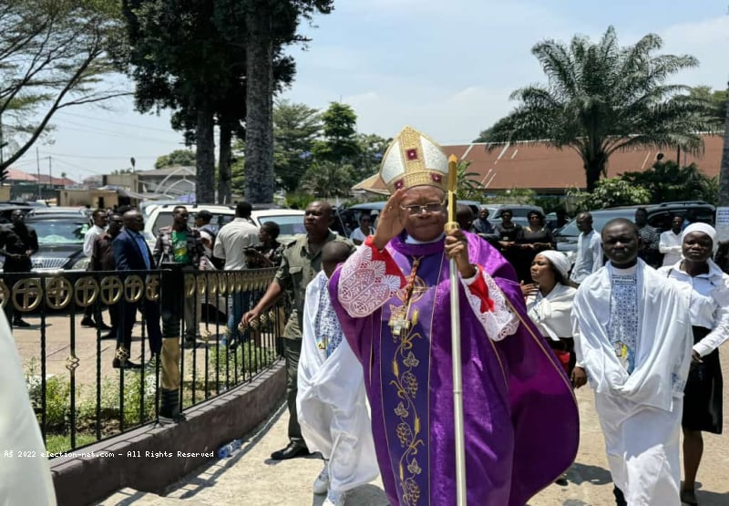 RDC : Le Cardinal Ambongo empêché à Ndjili