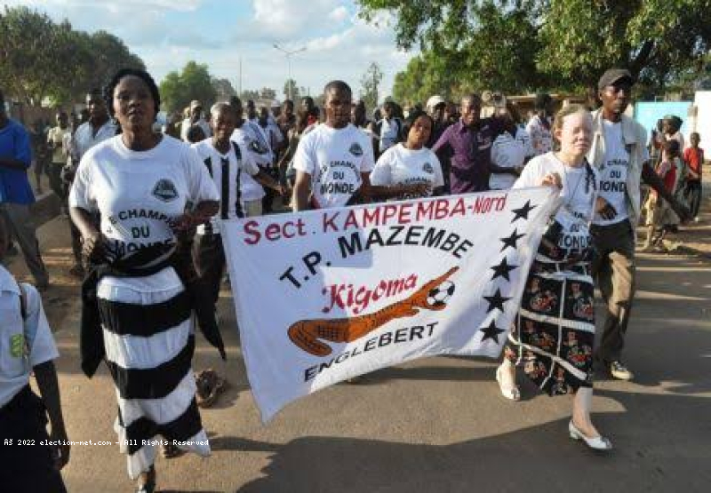 Lubumbashi : les soutiens du club du "richissime" opposant Moïse Katumbi annoncés dans la rue