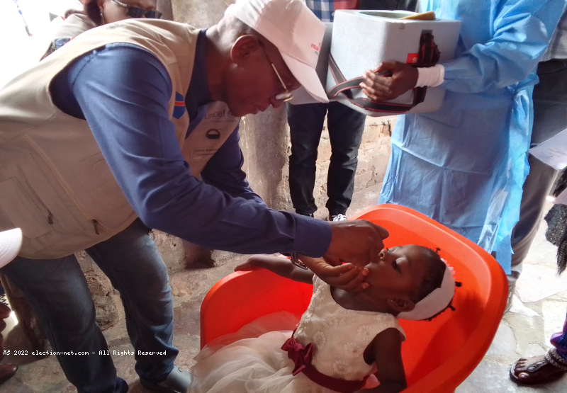 Mwene-Ditu : début de la campagne de vaccination contre la poliomyélite