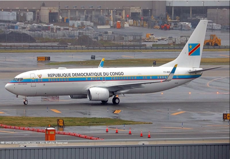 L'avion du président Félix Tshisekedi repéré (Exclusif)