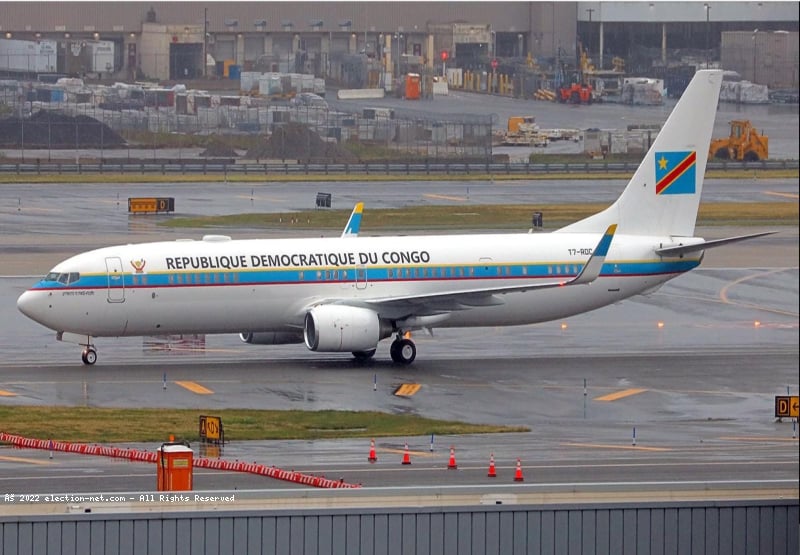 L'avion du président Félix Tshisekedi repéré (Exclusif)
