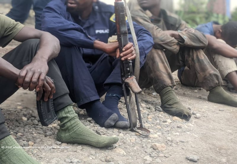 Nord-Kivu : sept soldats parmi les présumés criminels arrêtés à Goma