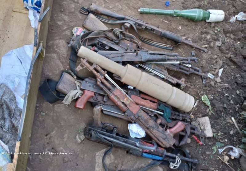 Beni : découverte d'une " cache d'armes" du chef ADF Amigo à Bashu