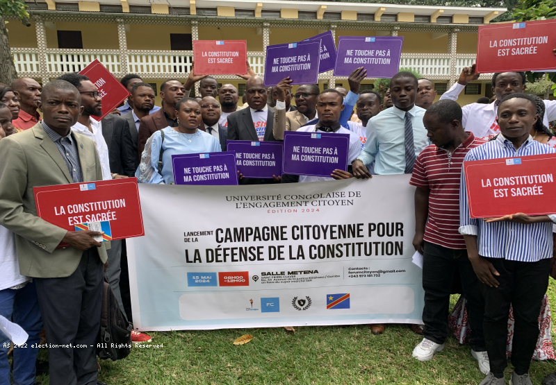 RDC : “Ne touche pas à ma constitution”, nouvelle campagne lancée par le Forum Citoyen