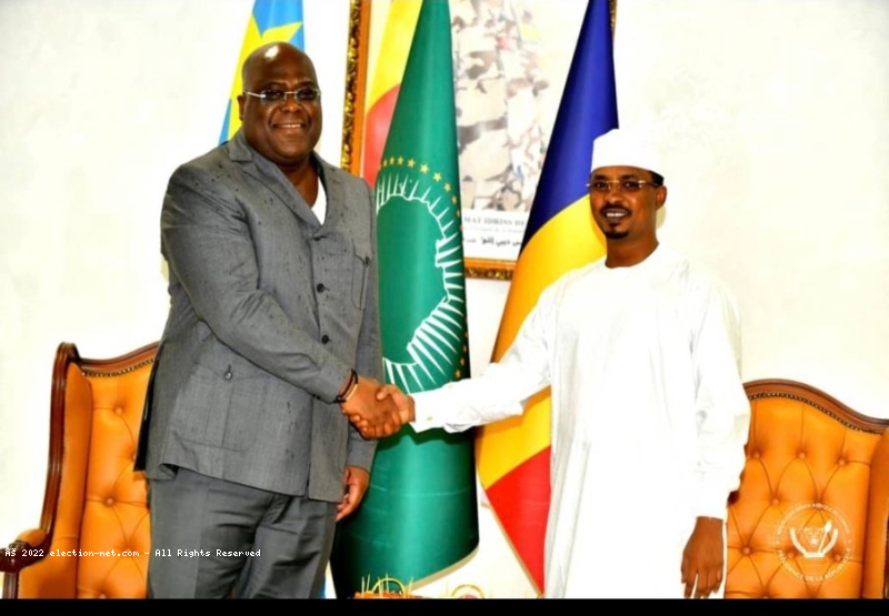 Tchad : Félix Tshisekedi félicite Mahamat Idriss Déby Itno pour son élection