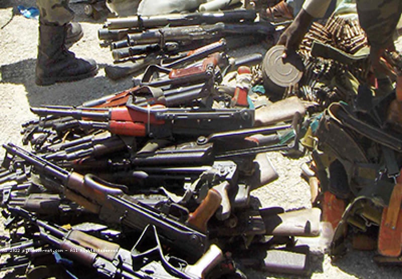 Mbuji-Mayi: l'annonce de la destruction des armes de guerre endommagées