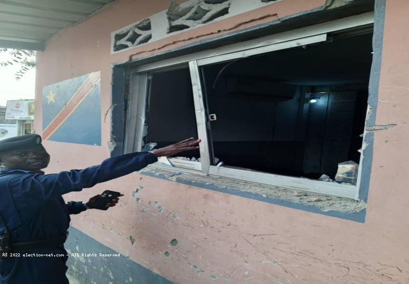 Kinshasa : le sous-commissariat de la Police de Kintambo vandalisé