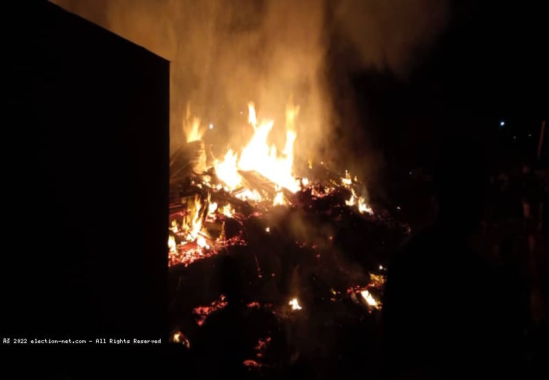 Bukavu : 50 ménages sans abri après un incendie ravageur