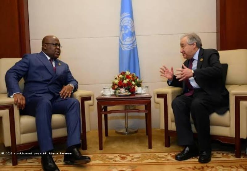 New-York : tête-à-tête entre Félix Tshisekedi et António Guterres