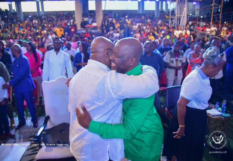 Kinshasa : le président Tshisekedi à son église