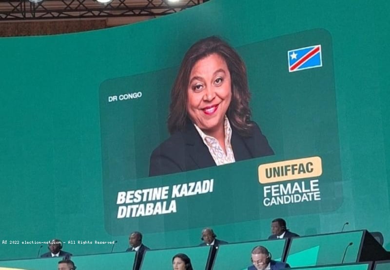 CAF : Bestine Kazadi élue au comité exécutif