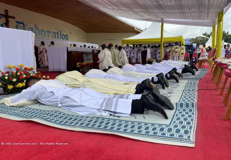 Goma : Ordination de 15 prêtres catholiques
