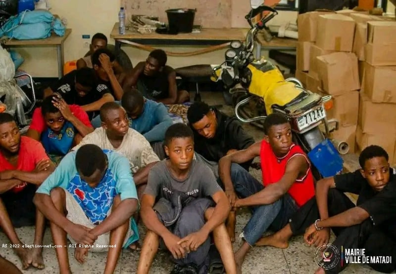 Matadi : 21 présumés criminels présentés au public