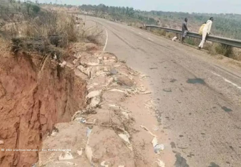 Kasaï : la route Tshikapa-Ngombe impraticable après de fortes pluies
