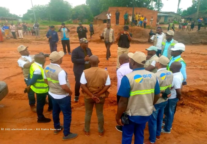 Kasaï-Central : L'ACGT inspecte la route Kananga - Kalamba-Mbuji