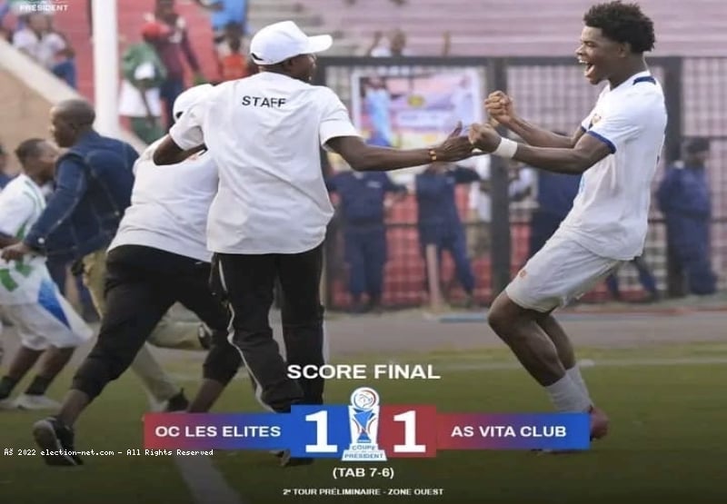 Coupe du Président 2025 : OC les Élites du Congo surprend V.club, Rangers se balade
