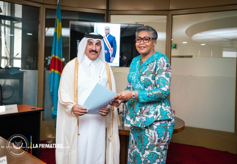 RDC-Qatar : Signature d'une lettre d'intention pour 21 milliards USD d'investissement