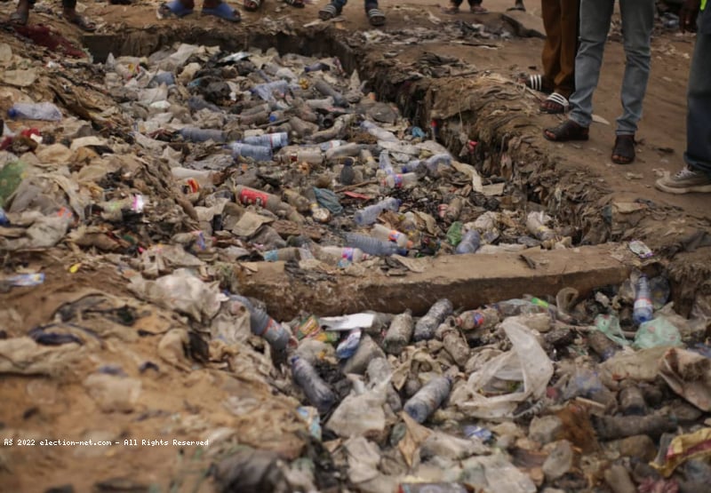 Lubumbashi : un pont emporté par la pluie à Salama