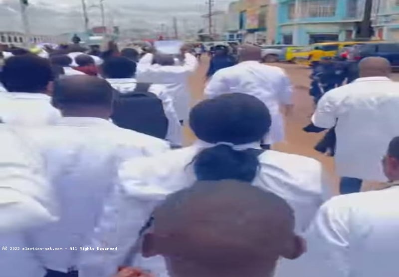 Kolwezi : Marche de colère des médecins après l'assassinat d'un docteur