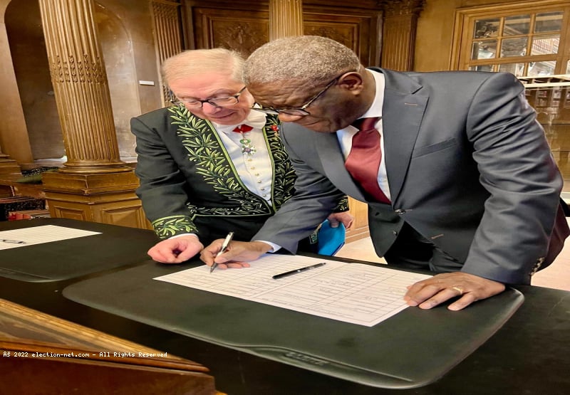 France : Mukwege à l'académie des sciences