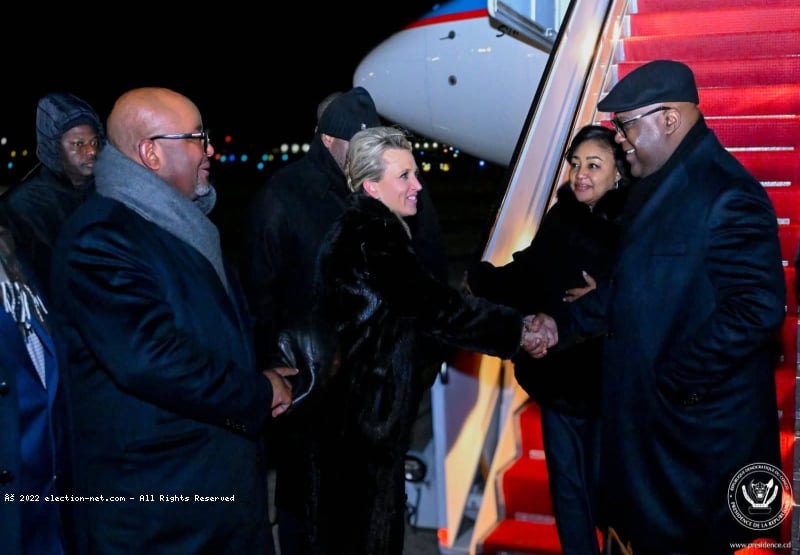 RDC : Félix Tshisekedi déjà à Washington