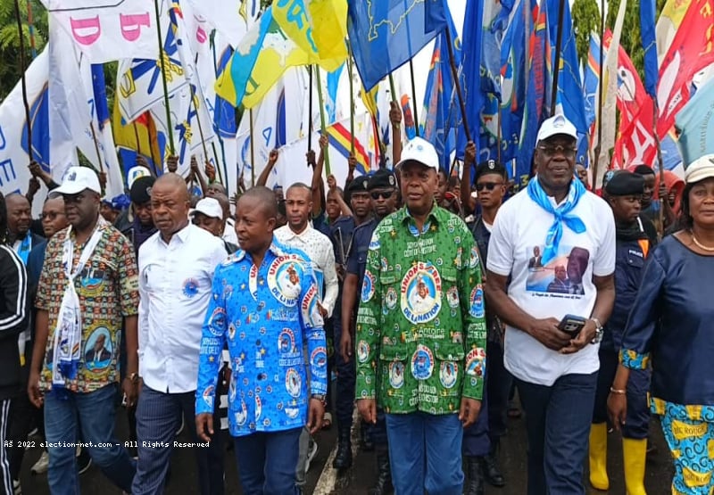 Maniema/Marche de soutien aux FARDC : un appel à l'union et à la vigilance lancé