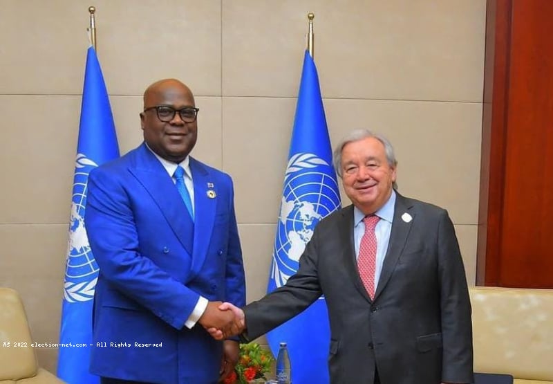 RDC : les dessous du nouveau tête-à-tête entre Tshisekedi et António Guterres