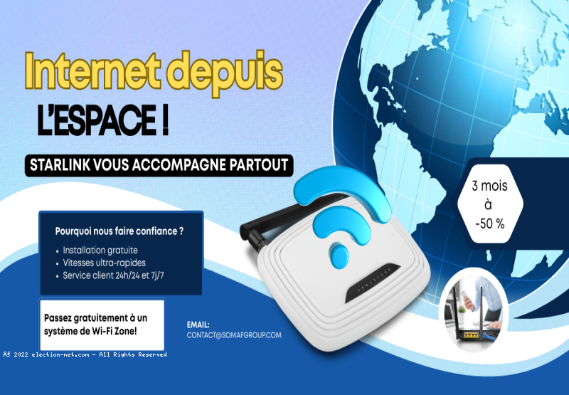 Starlink en RDC : enfin des accessoires et protections anti-pluie disponibles immédiatement chez SOMAF GROUP !