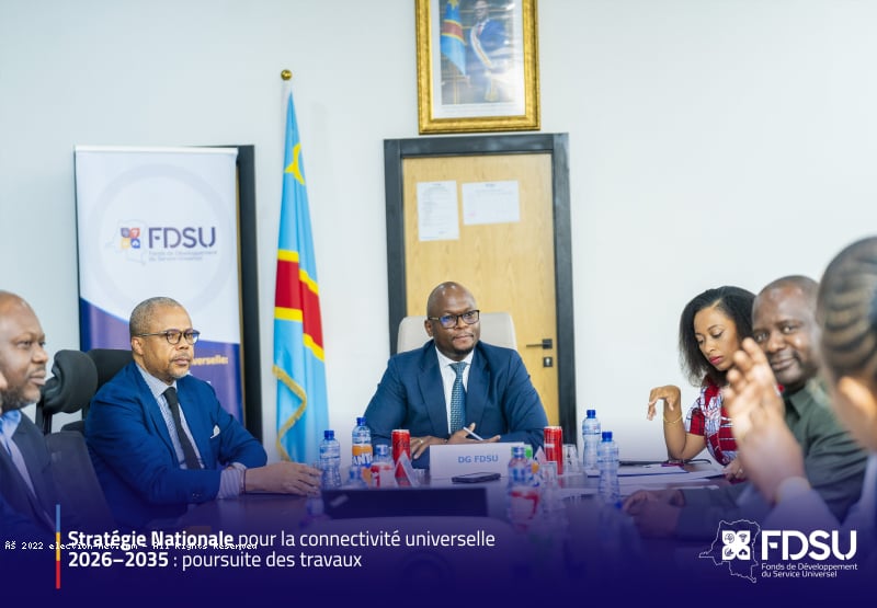 RDC : Les acteurs des télécoms réunis au FDSU pour accélérer la connectivité rurale
