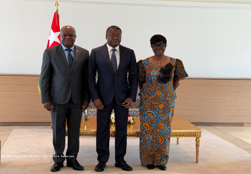 Francophonie : Juliana Lumumba et Crispin Mbadu reçus par le Président Togolais Faure Gnassingbé