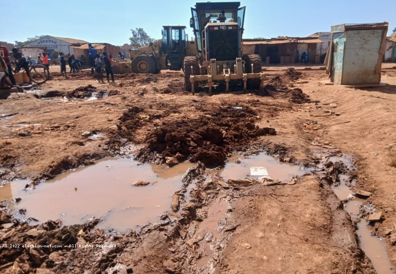 Lubumbashi : l'interminable chantier de la route Biayi prolongée relancé