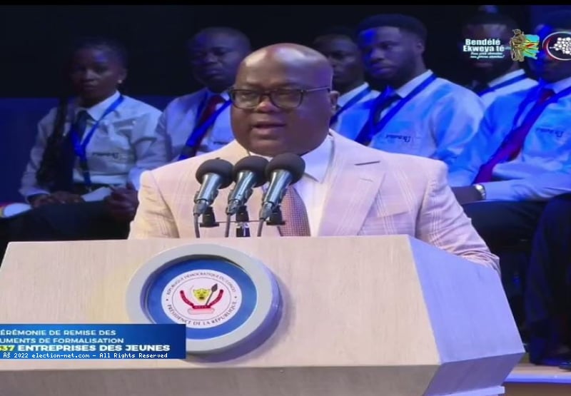 Entrepreneuriat des jeunes en RDC : Tshisekedi veut renforcer l'accompagnement des entreprises formalisées
