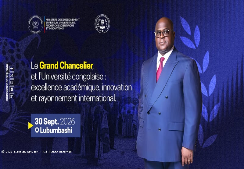 RDC : la remise des insignes du Grand Chancelier des Universités à Félix Tshisekedi rapportée