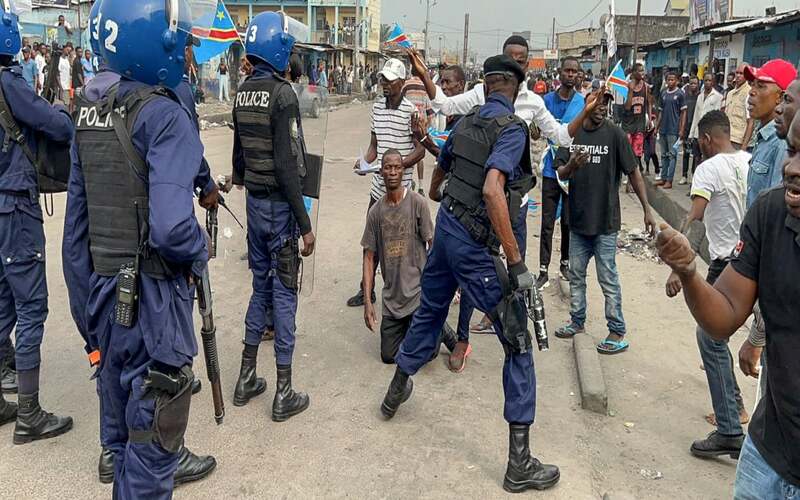RDC/Répression de la marche de l'opposition : des dénonciations se multiplient