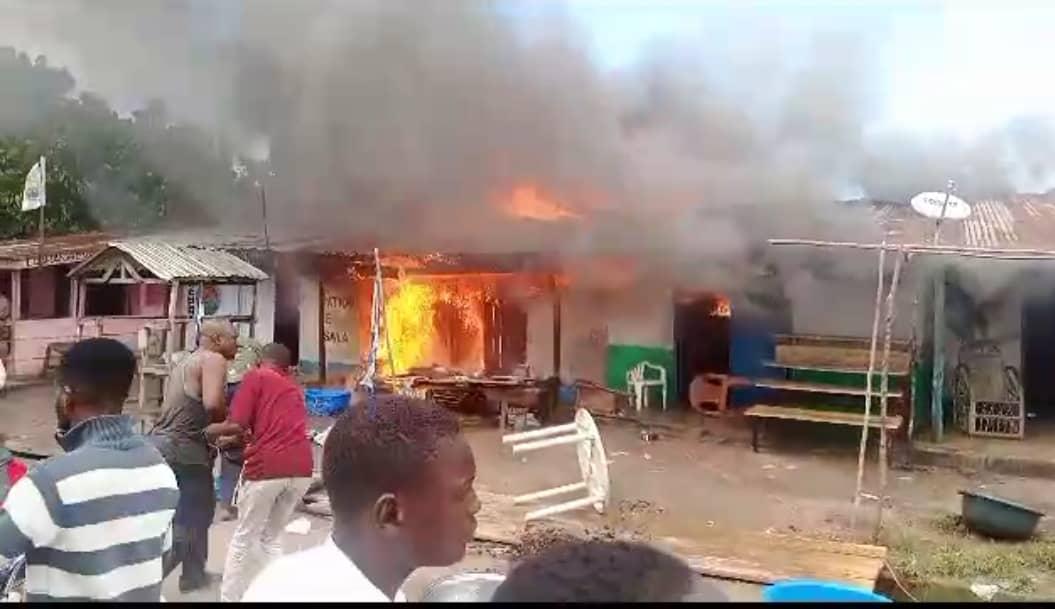 Mongala: ces dégâts incalculables causés par un incendie à Lisala