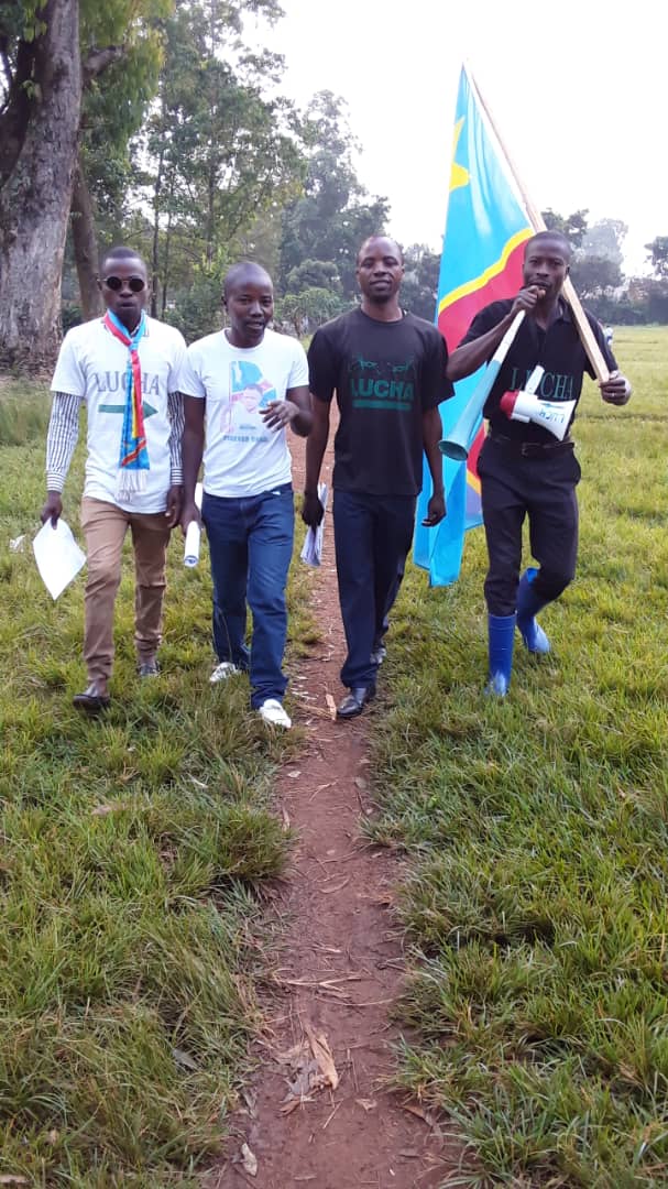 Sud-Kivu : 8 militants de la Lucha aux arrêts