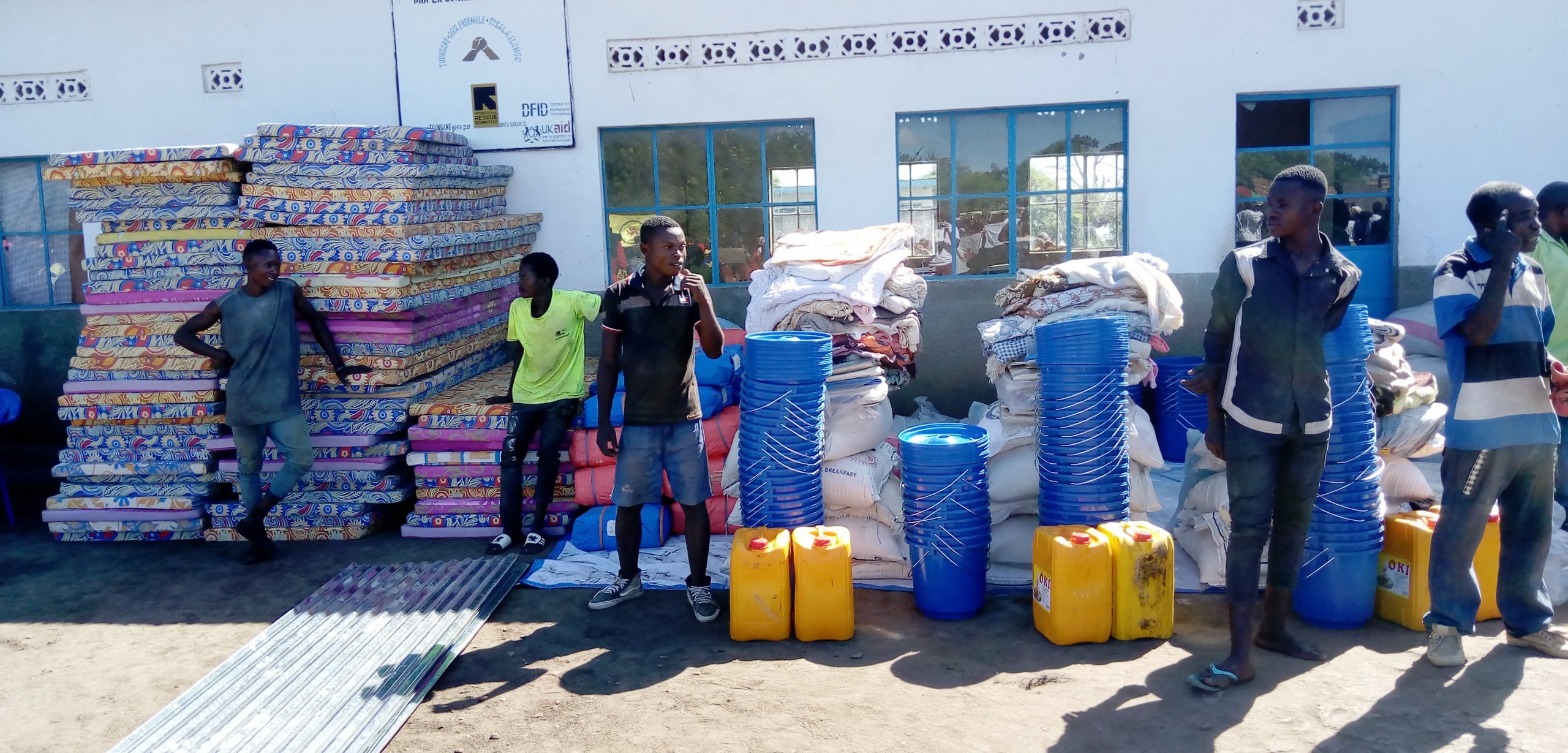 Inondation à Mitwaba : Prescillia Pande au chevet des sinistrés