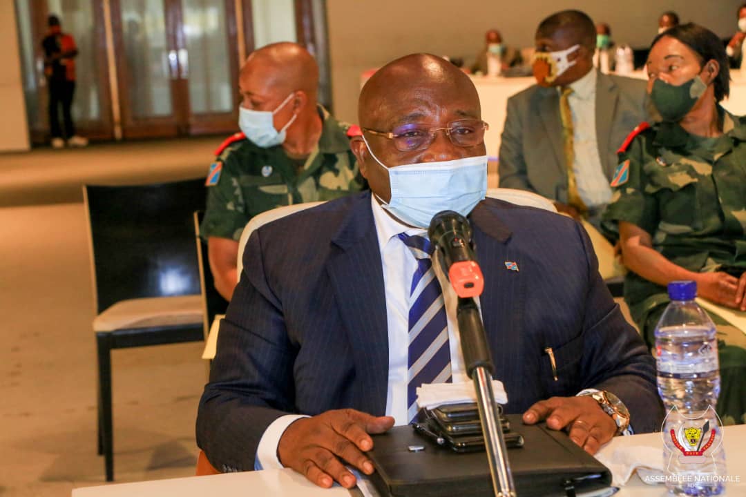 Tanganyika : le ministre de la défense Aimé Ngoy Mukena est arrivé lundi soir à Kalemie