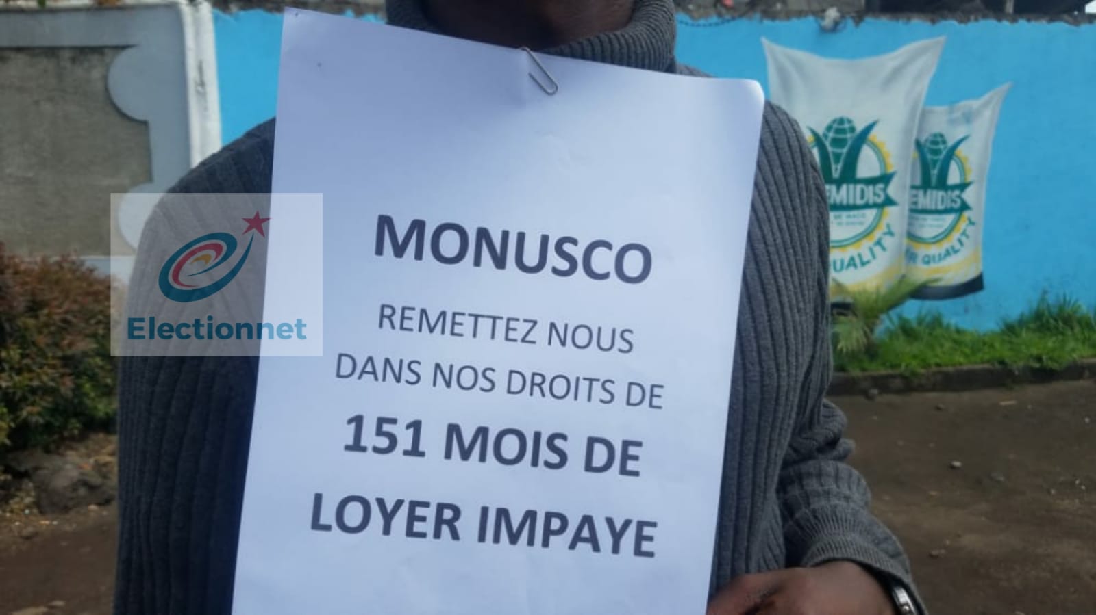 Goma : Environ 500 anciens travailleurs de la MONUSCO réclament leurs indemnités de sortie